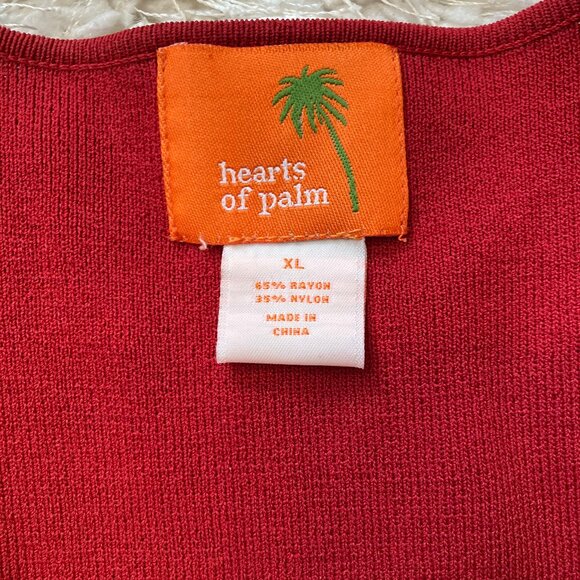 Hearts of Palm Swirl Beaded Knit Top - Picture 2 of 10